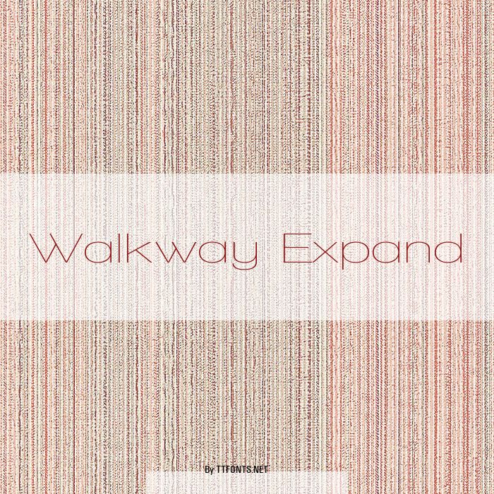 Walkway Expand example